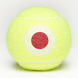 Japan Flag Tennis Balls