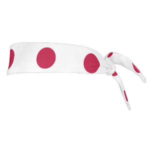 Japan Flag Tie Headband