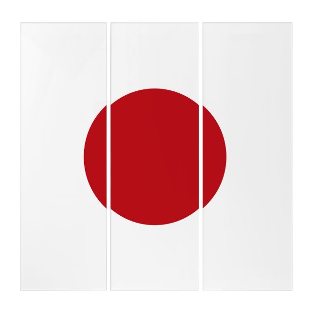 Japan flag triptych (Front)