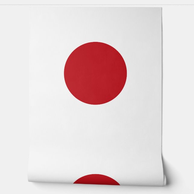 Japan flag wallpaper  (Unrolling)