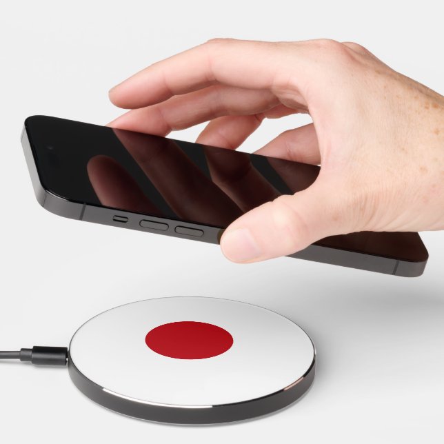 Japan flag wireless charger  (Hand)