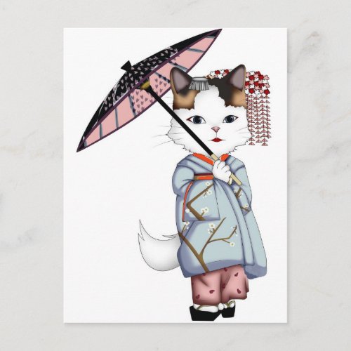 Japan Floating World of Maiko and Geisha Postcard