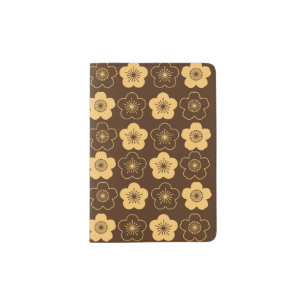 Japan Flower Japanese Plum blossoms Passport Holder
