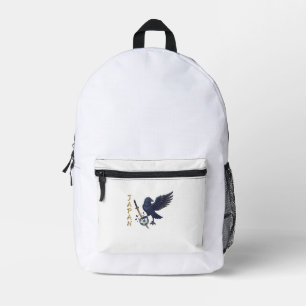 Japan Football World Cup Samurai  日本の武士道 Printed Backpack