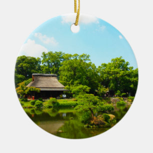 Japan Garden Ceramic Ornament
