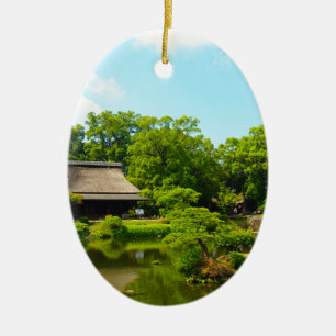 Japan Garden Ceramic Ornament