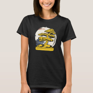 Japan Gardener Buddhist Japanese Culture Bonsai Tr T-Shirt