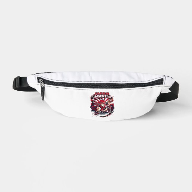 Japan Goal Energy Skeleton Striker Nations Creativ Fanny Pack (Front)
