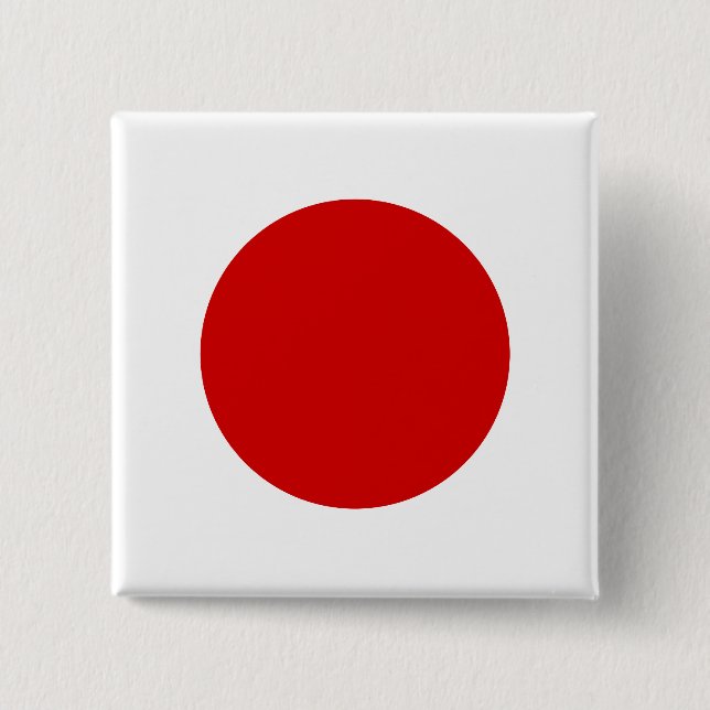 Japan High quality Flag Button (Front)
