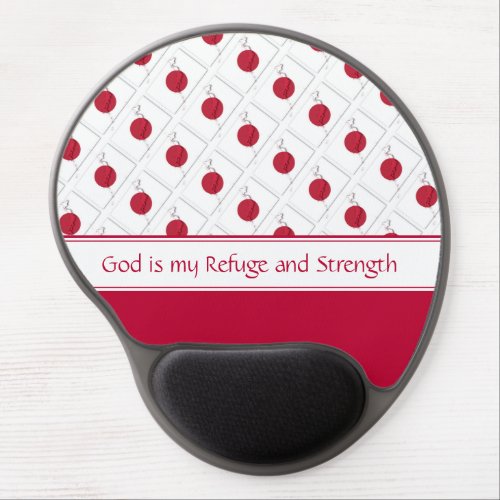 JAPAN Hinomaru God Refuge Strength Christian Gel Mouse Pad