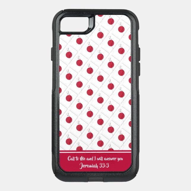 JAPAN HINOMARU Scripture Christian Jeremiah Otterbox iPhone Case (Back)