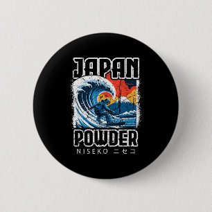 Japan hokusai snowboarding niseko japanese katakan button