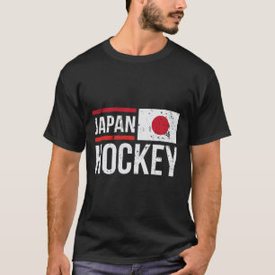 Japan Ice Hockey Team Flag Sport Player Fan T-Shirt