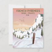 Japan Illustrated Map travel poster print. (Front)