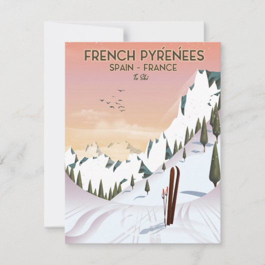 Japan Illustrated Map travel poster print. (Front)