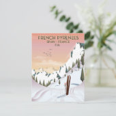 Japan Illustrated Map travel poster print. (Standing Front)