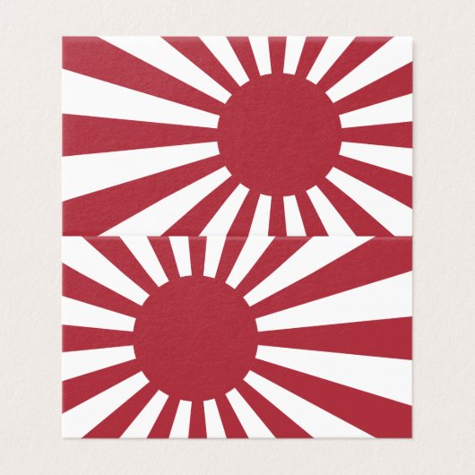 Japan Imperial Rising Sun Flag, Edo to WW2 (Outside Unfolded)