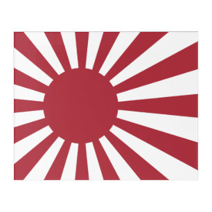 Japan Imperial Rising Sun Flag, Edo to WW2 Acrylic Print