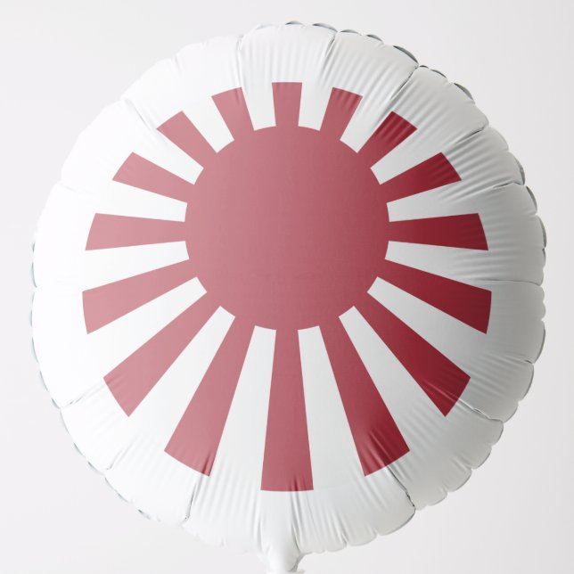 Japan Imperial Rising Sun Flag, Edo to WW2 Balloon (Front)