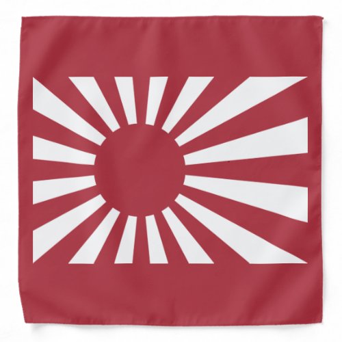 Japan Imperial Rising Sun Flag Edo to WW2 Bandana