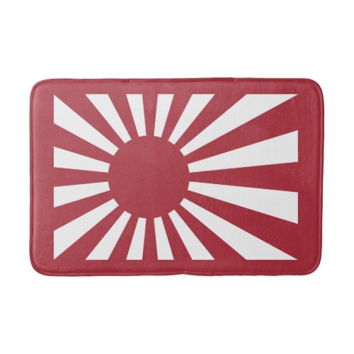 Japan Imperial Rising Sun Flag Edo to WW2 Bath Mat