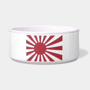 Japan Imperial Rising Sun Flag, Edo to WW2 Bowl