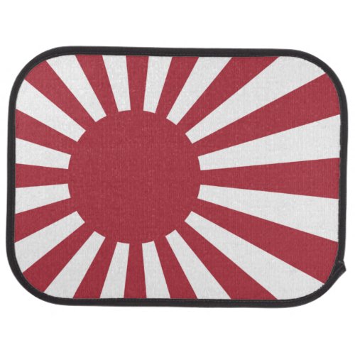 Japan Imperial Rising Sun Flag Edo to WW2 Car Floor Mat