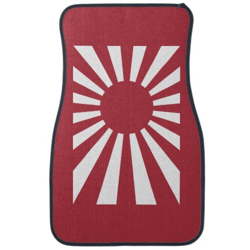 Japan Imperial Rising Sun Flag Edo to WW2 Car Floor Mat