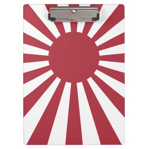 Japan Imperial Rising Sun Flag Edo to WW2 Clipboard
