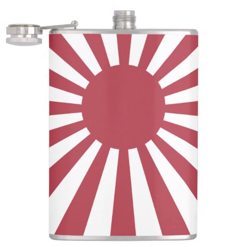 Japan Imperial Rising Sun Flag Edo to WW2 Flask