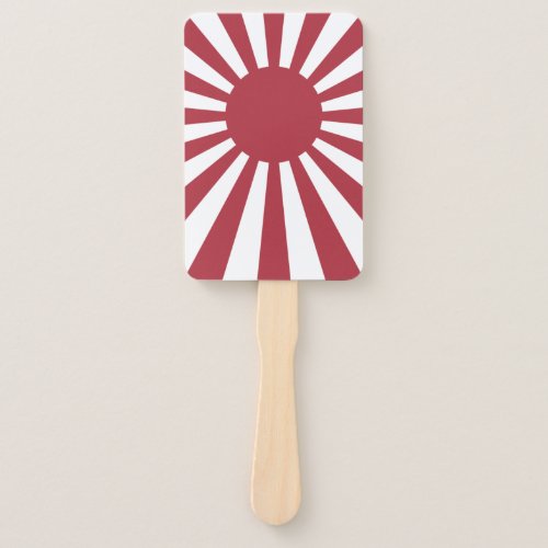 Japan Imperial Rising Sun Flag Edo to WW2 Hand Fan