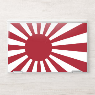 Japan Imperial Rising Sun Flag, Edo to WW2 HP Laptop Skin