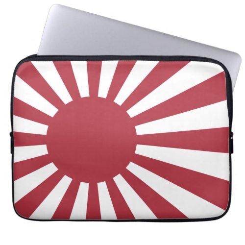 Japan Imperial Rising Sun Flag Edo to WW2 Laptop Sleeve