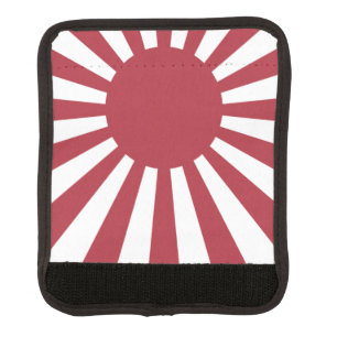 Japan Imperial Rising Sun Flag, Edo to WW2 Luggage Handle Wrap