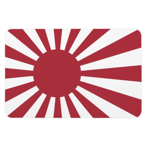 Japan Imperial Rising Sun Flag Edo to WW2 Magnet