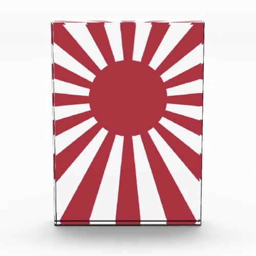 Japan Imperial Rising Sun Flag Edo to WW2 Photo Block