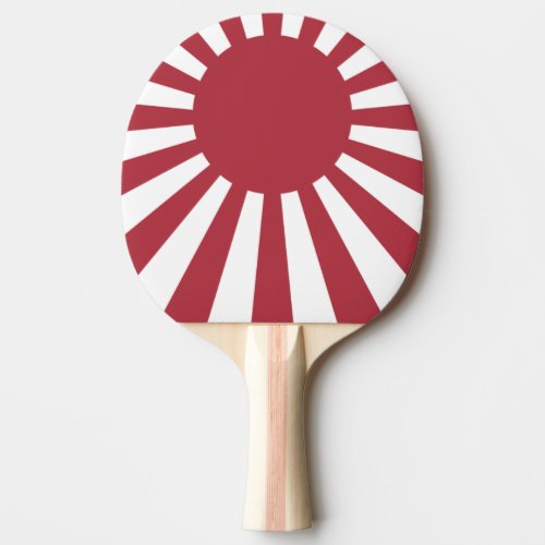 Japan Imperial Rising Sun Flag Edo to WW2 Ping Pong Paddle