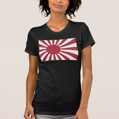 Japan Imperial Rising Sun Flag Edo to WW2 T_Shirt