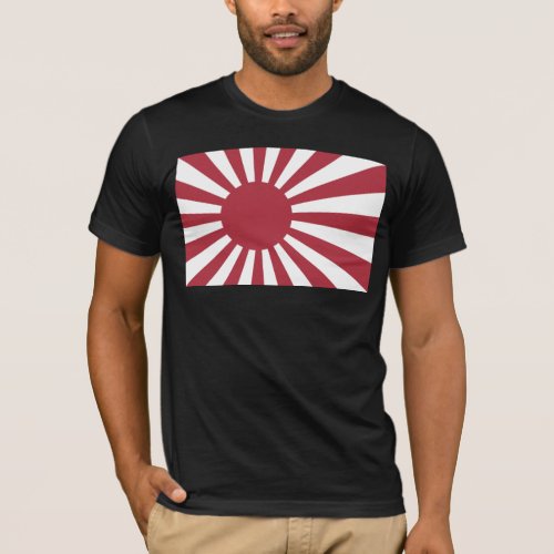 Japan Imperial Rising Sun Flag Edo to WW2 T_Shirt