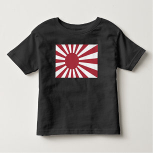 Japan Imperial Rising Sun Flag, Edo to WW2 Toddler T-shirt