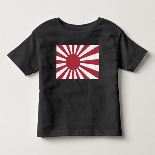 Japan Imperial Rising Sun Flag Edo to WW2 Toddler T_shirt