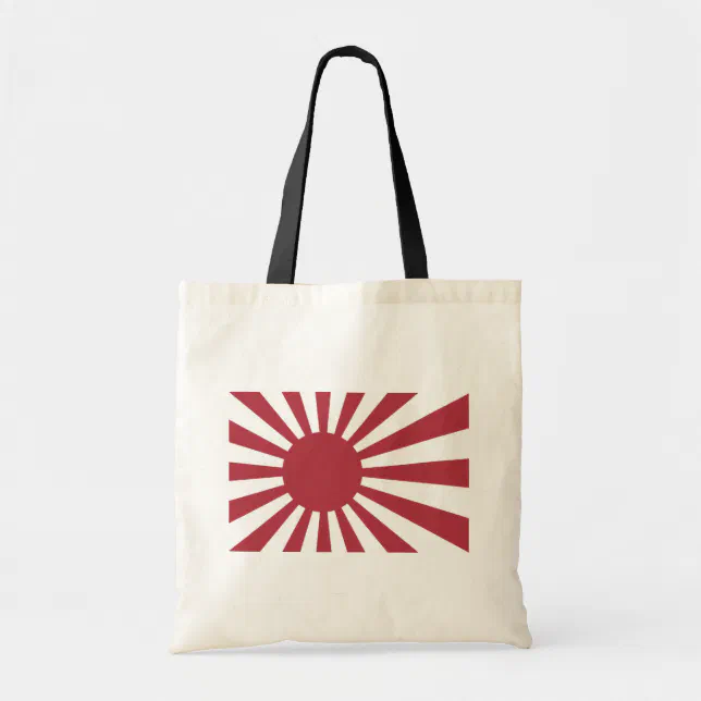 Japan Imperial Rising Sun Flag, Edo to WW2 Tote Bag | Zazzle