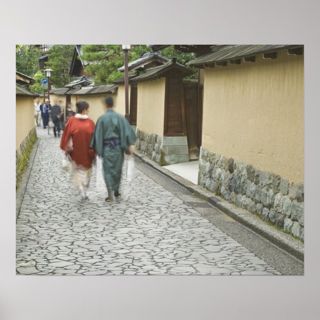 Japan, Ishikawa, Kanazawa, Buke Yashiki District Poster (Front)