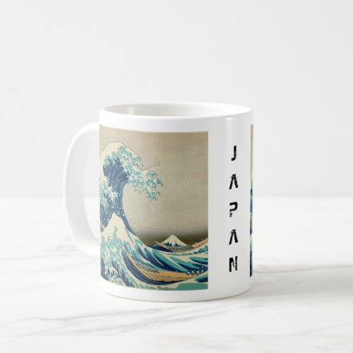 Japan _ Japanese Art Great Wave off Kanagawa Coffee Mug