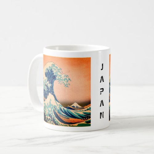 Japan _ Japanese Art Great Wave off Kanagawa Coffee Mug