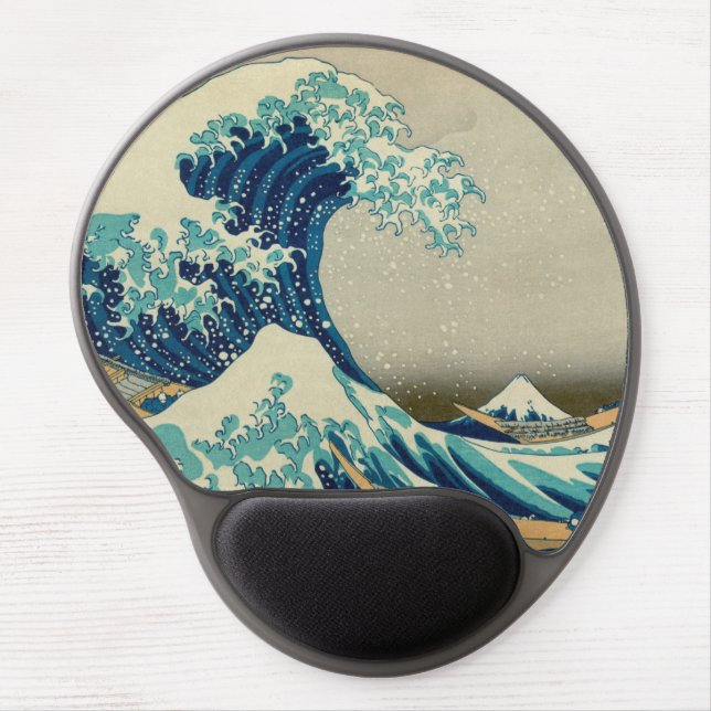 Japan - Japanese Art (Great Wave off Kanagawa) Gel Mouse Pad (Front)