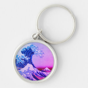 Japan - Japanese Art (Great Wave off Kanagawa) Keychain