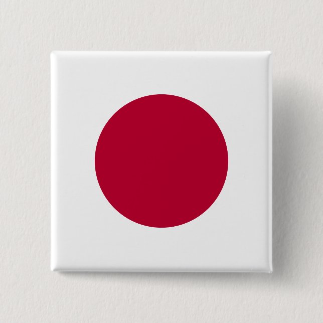 Japan (Japanese) Flag Button (Front)