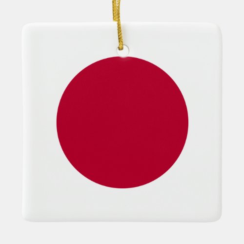 Japan Japanese Flag  Ceramic Ornament