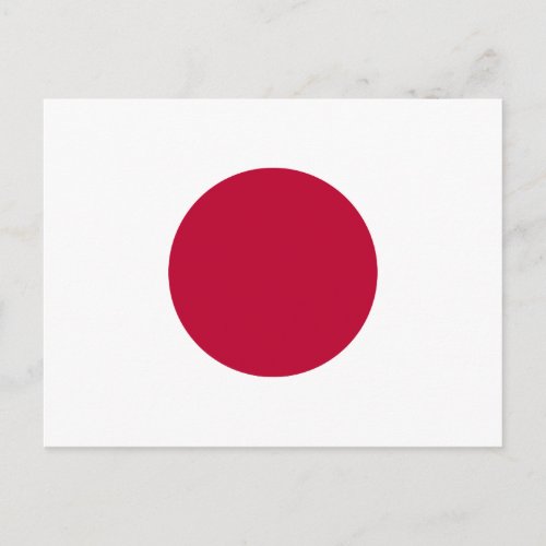 Japan Japanese Flag Postcard